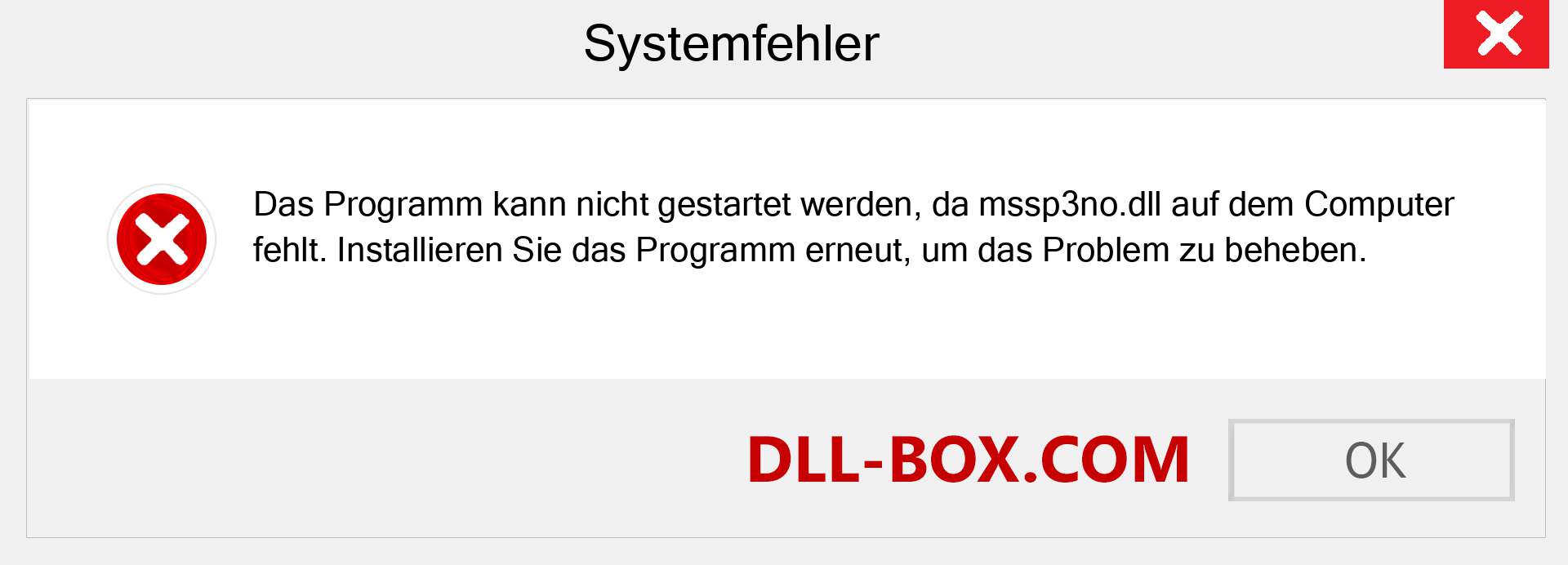 mssp3no.dll-Datei fehlt?. Download für Windows 7, 8, 10 - Fix mssp3no dll Missing Error unter Windows, Fotos, Bildern