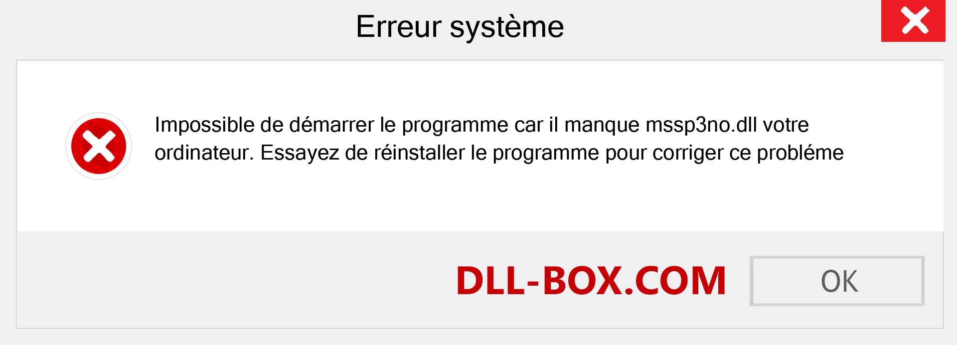 Le fichier mssp3no.dll est manquant ?. Télécharger pour Windows 7, 8, 10 - Correction de l'erreur manquante mssp3no dll sur Windows, photos, images